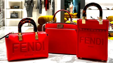 fendi fw21 bags|Fendi designer handbags red.